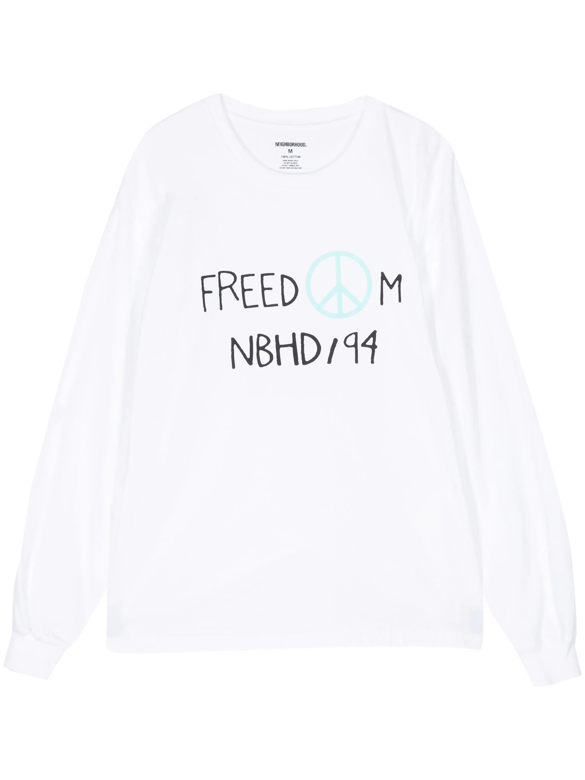 Slogan-Print Cotton T-Shirt