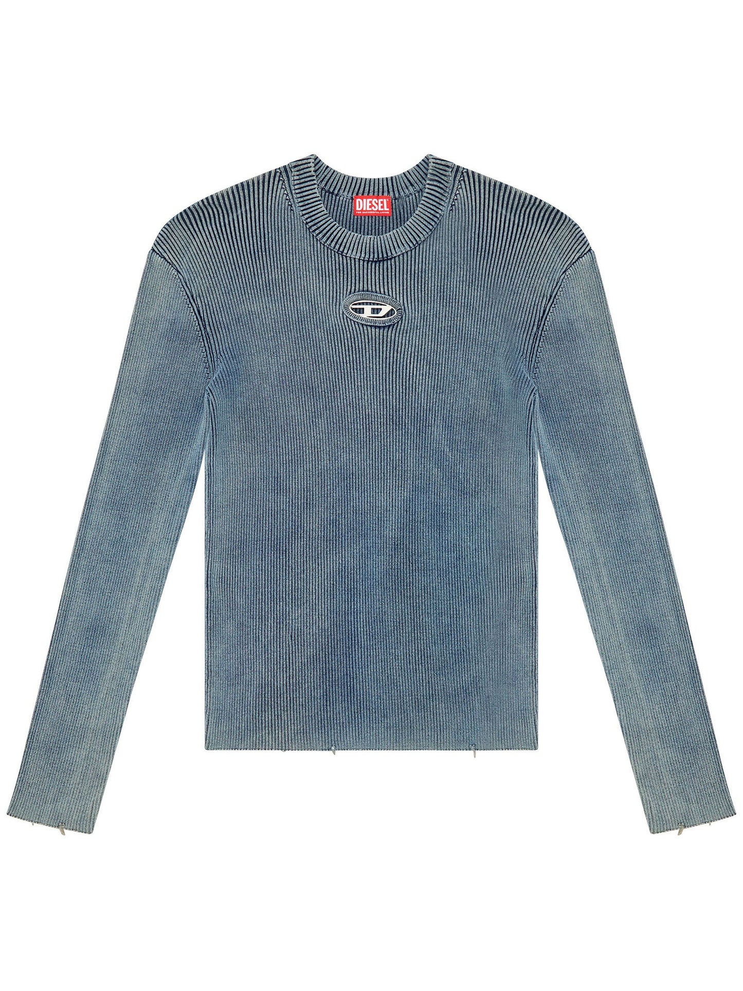 Appliqué-Logo Ribbed Top