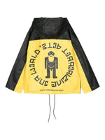 Logo-Print Hooded Jacket