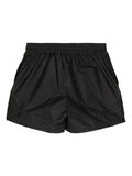 Space Logo-Embossed Track Shorts