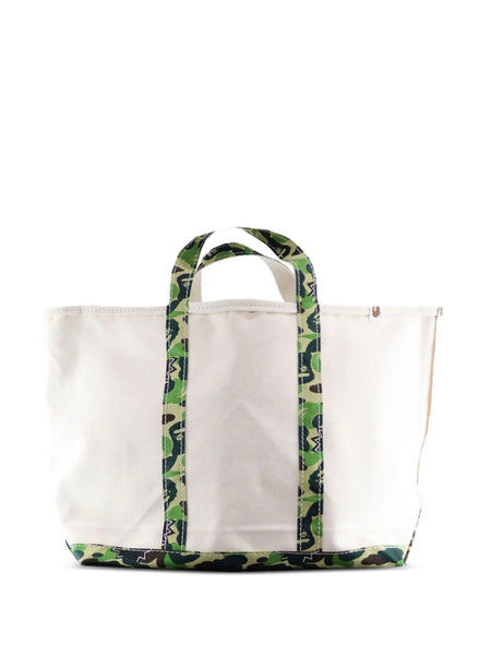 X Bape Camouflage-Print Tote Bag