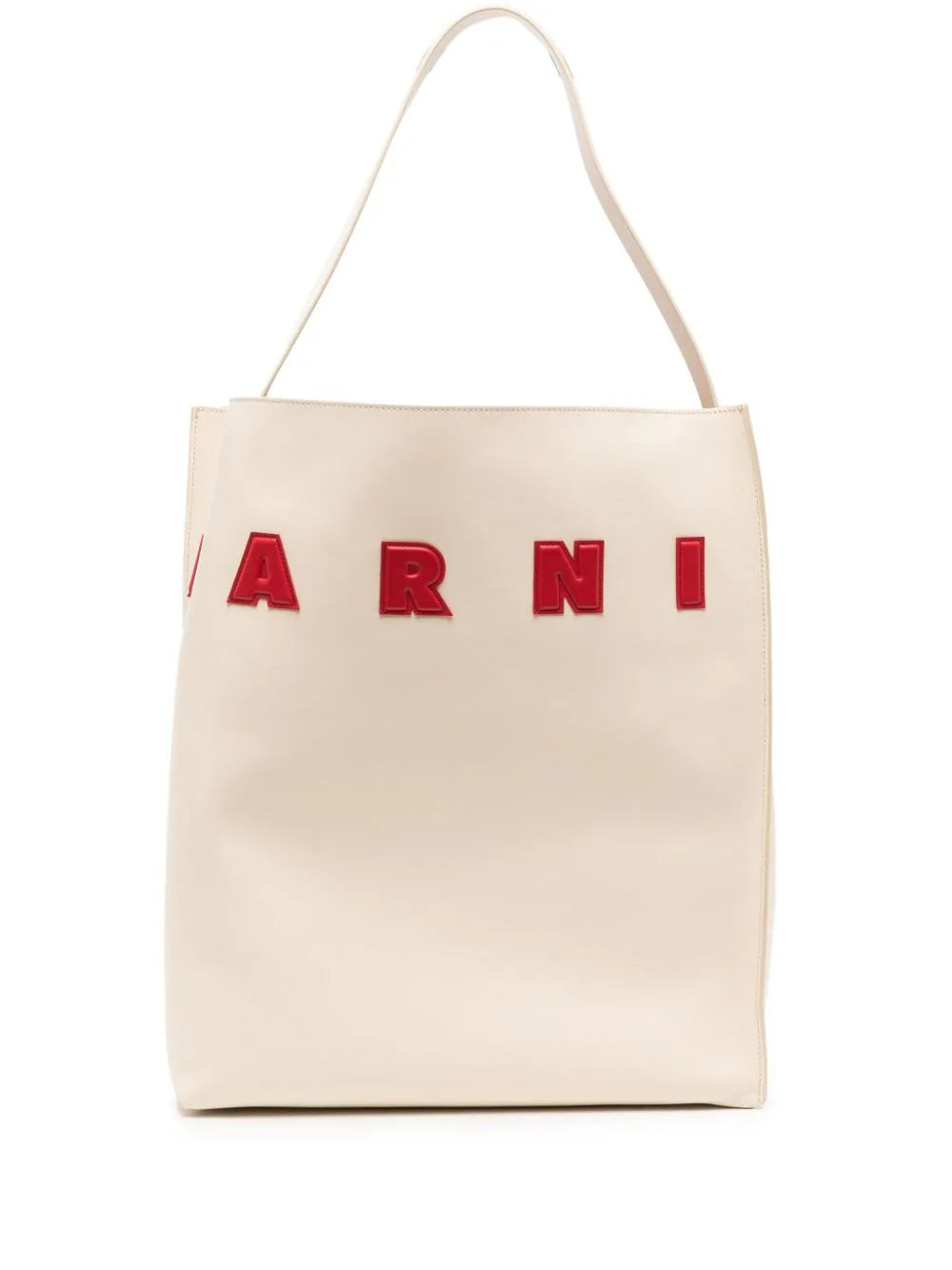 Small Museo Leather Tote Bag