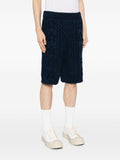 Knitted Knee-Length Shorts