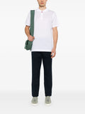 Zip-Fastening Cotton Polo Shirt