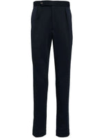 Elasticated-Waist Tailored Trousers