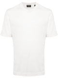 Crew-Neck Silk-Blend T-Shirt