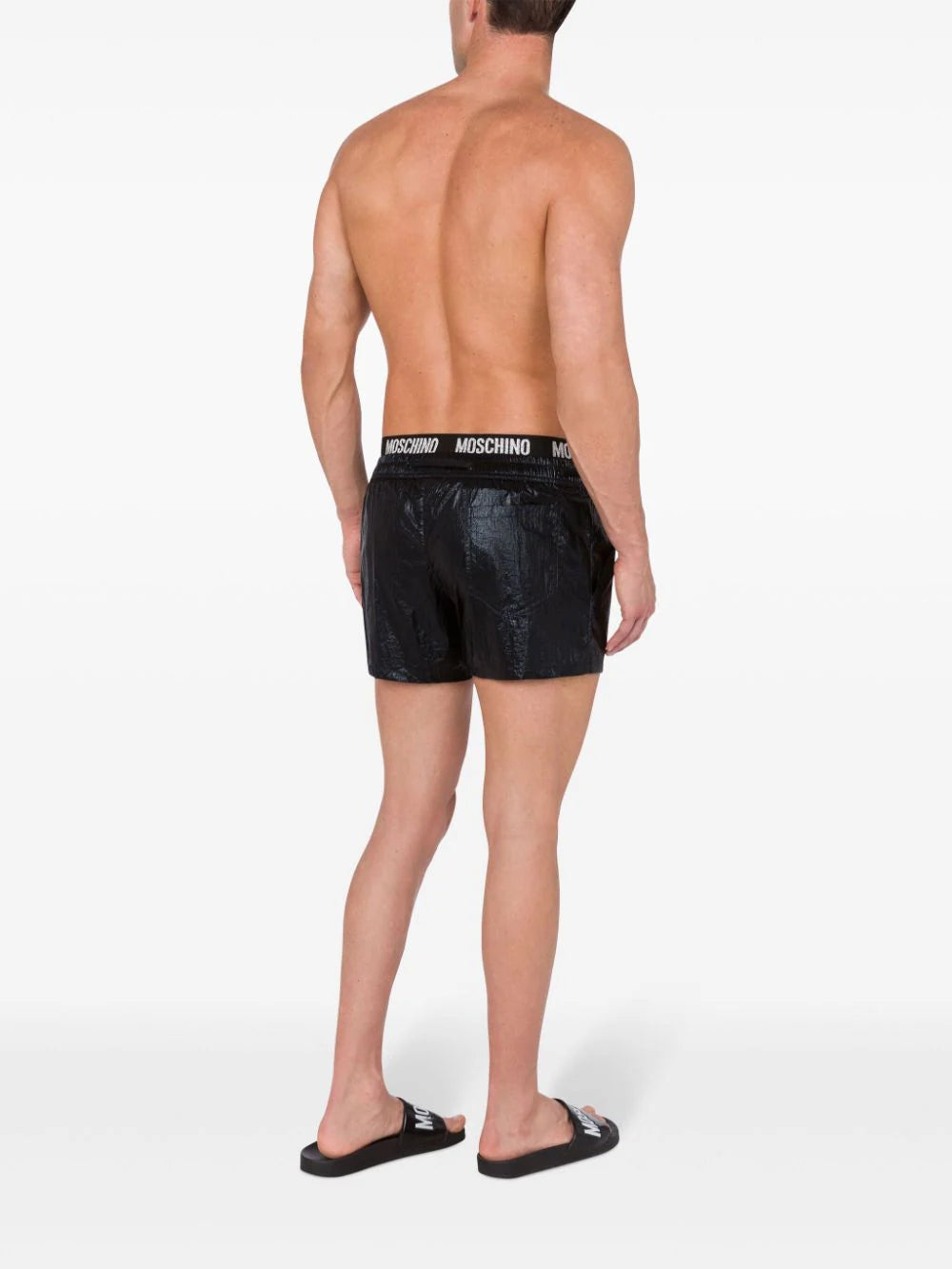 Logo-Waist Swim Shorts