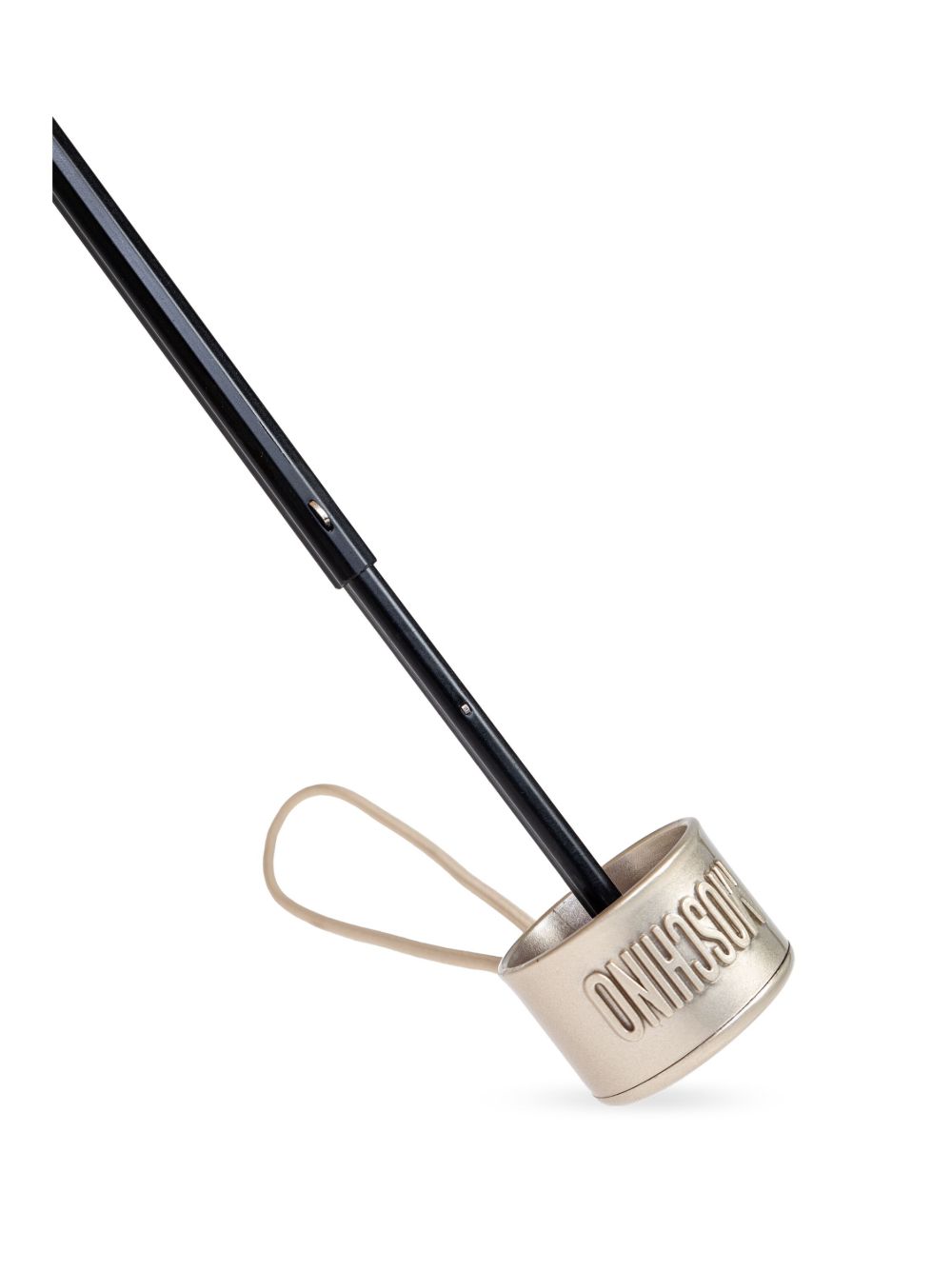 teddy bear-logo print compact umbrella 