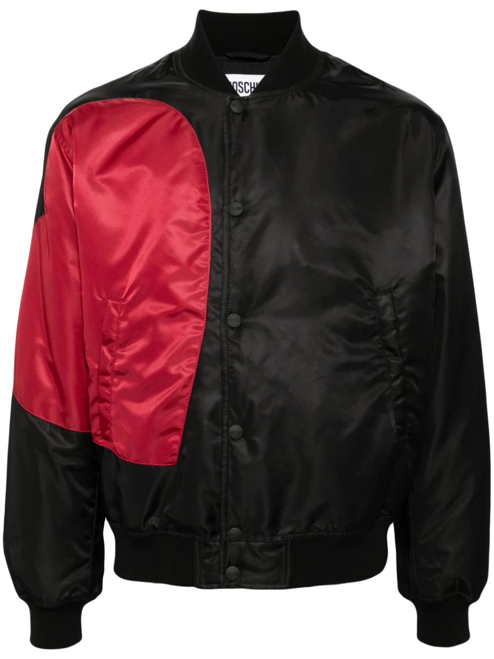 Heart Shape Panel Bomber Jacket