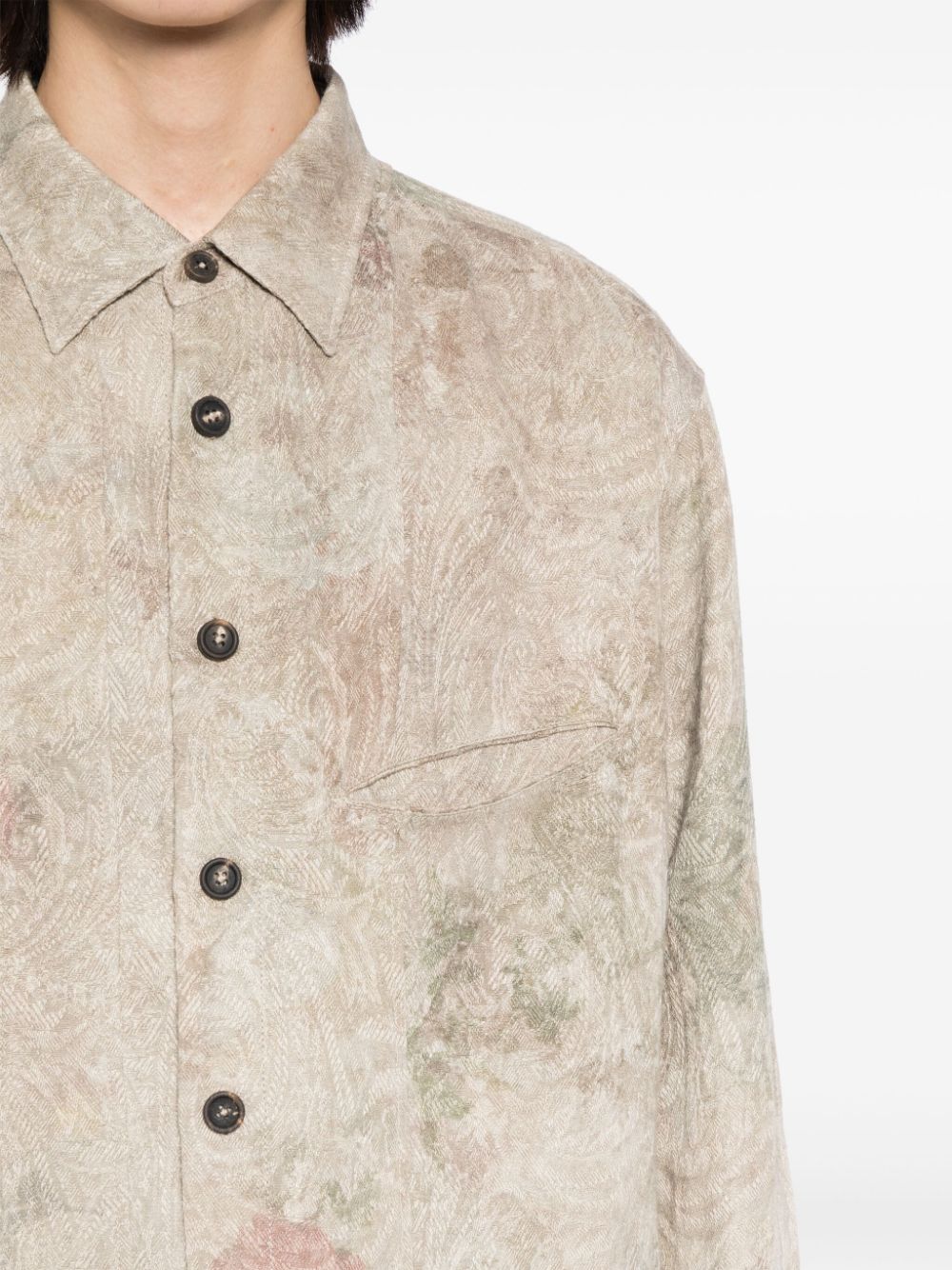 Abstract Print Shirt