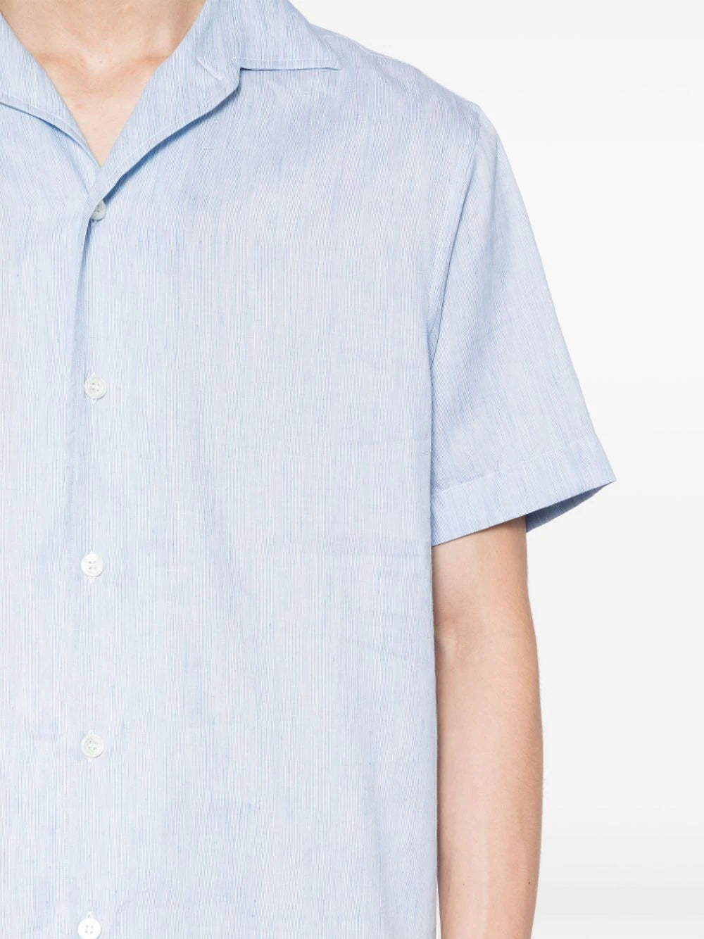 Short-Sleeved Button-Up Shirt