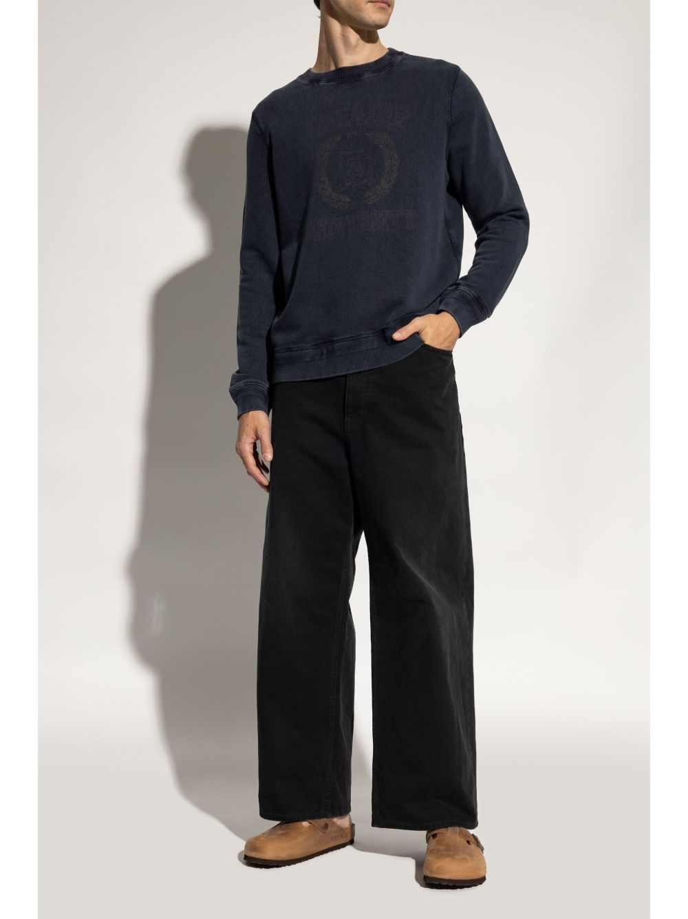 Boston leather slippers