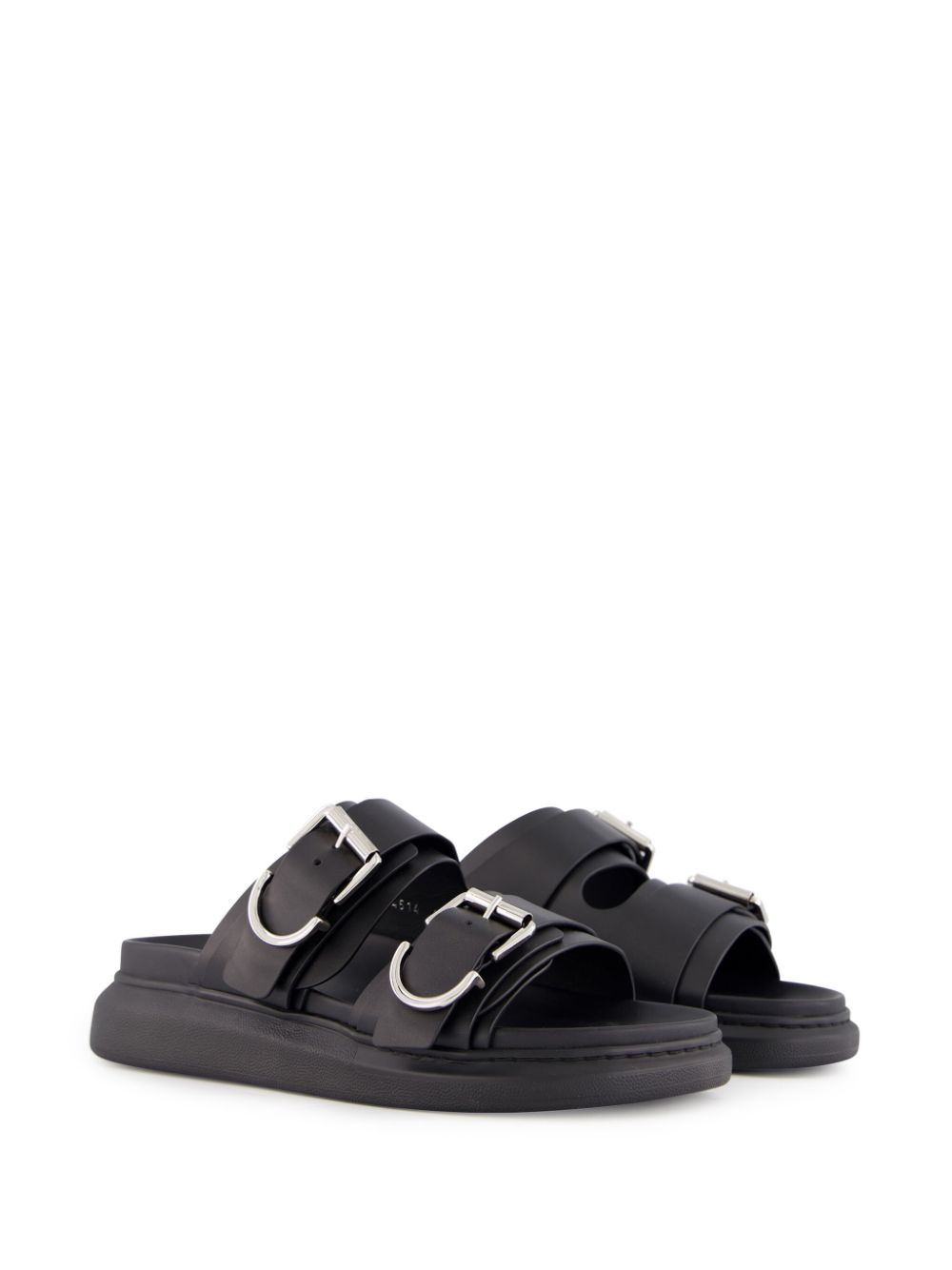 Buckle-Strap Sandals
