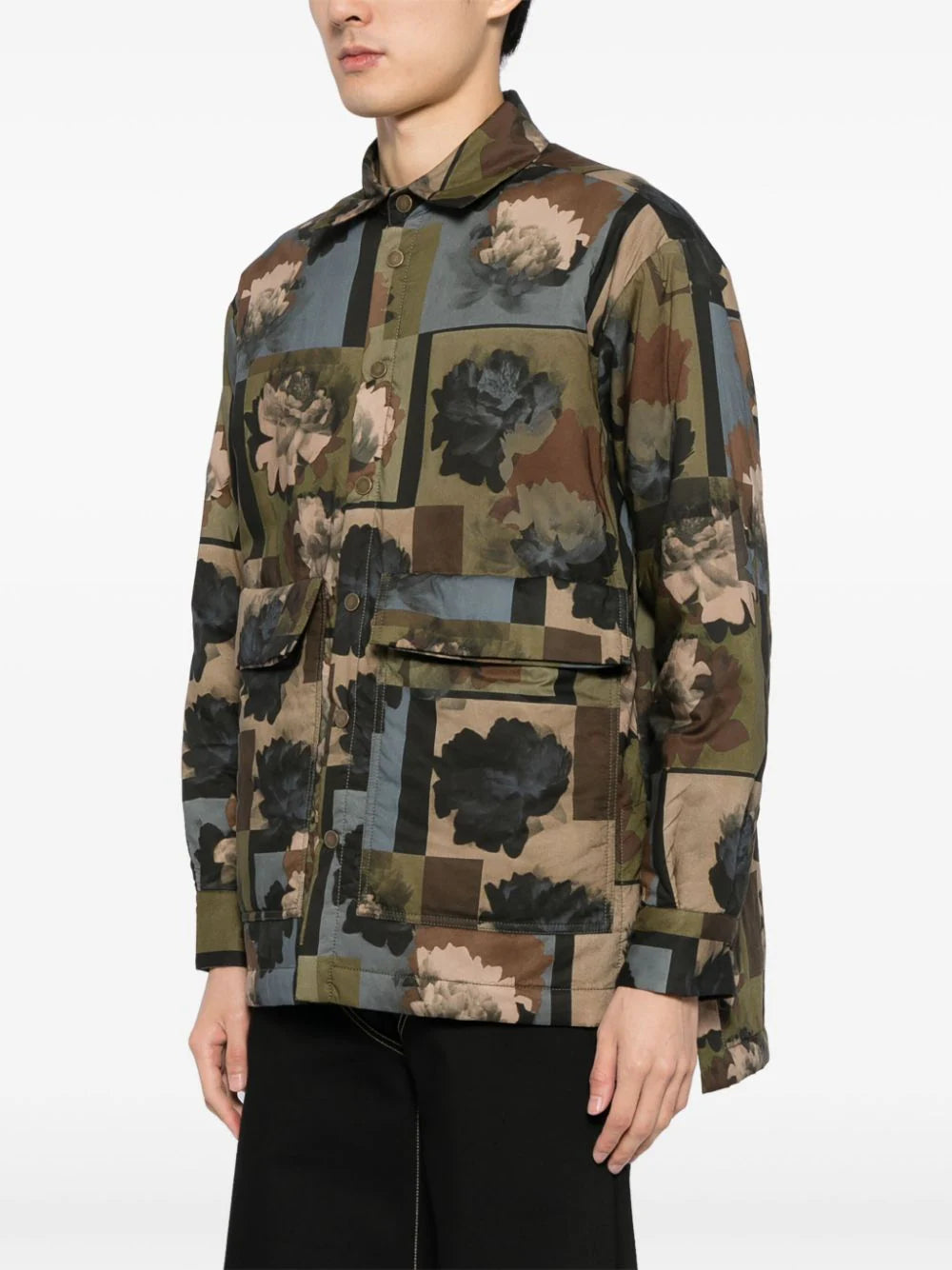 Printed Shirt Jacket