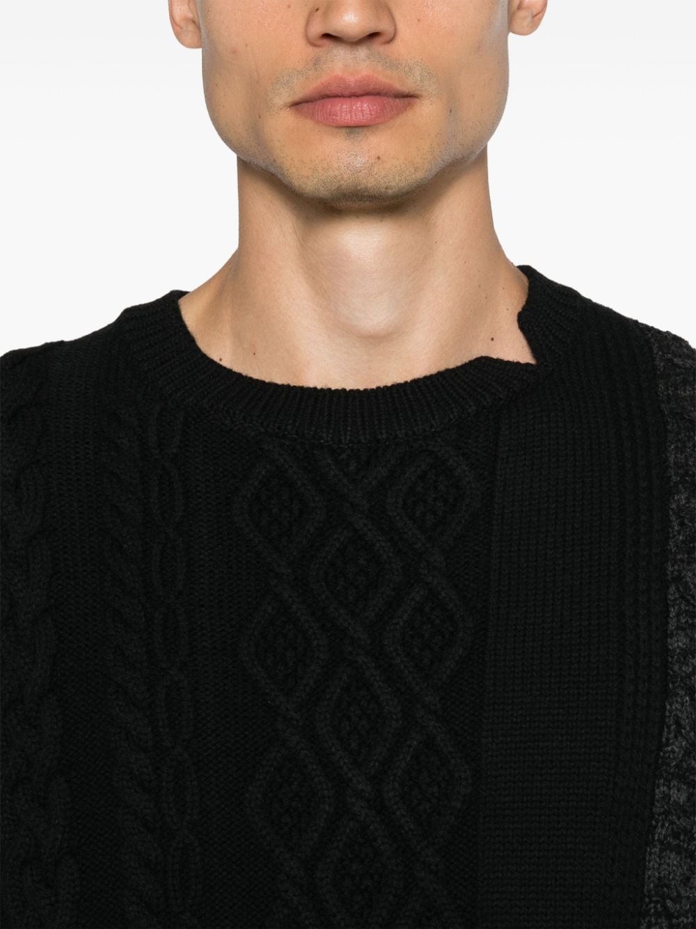 Cable-Knit Sweater