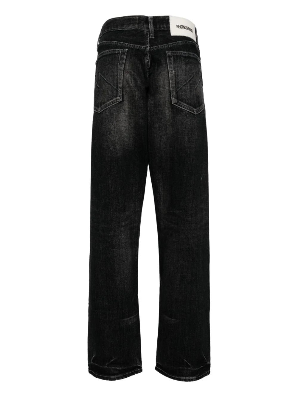 Washed Denim Dp Wide Pants