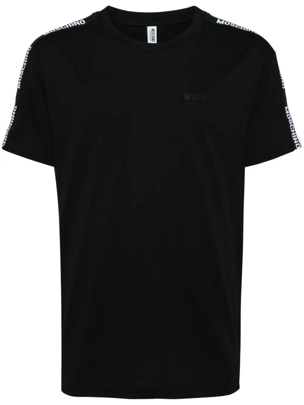 Logo-Tape Cotton T-Shirt