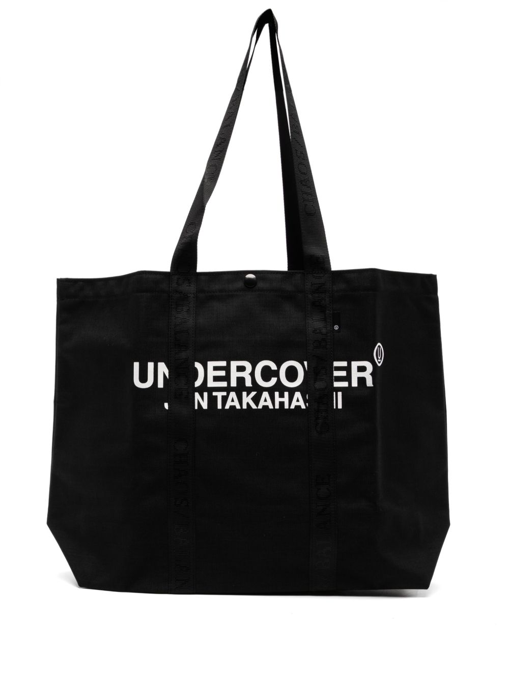 logo-printed tote bag
