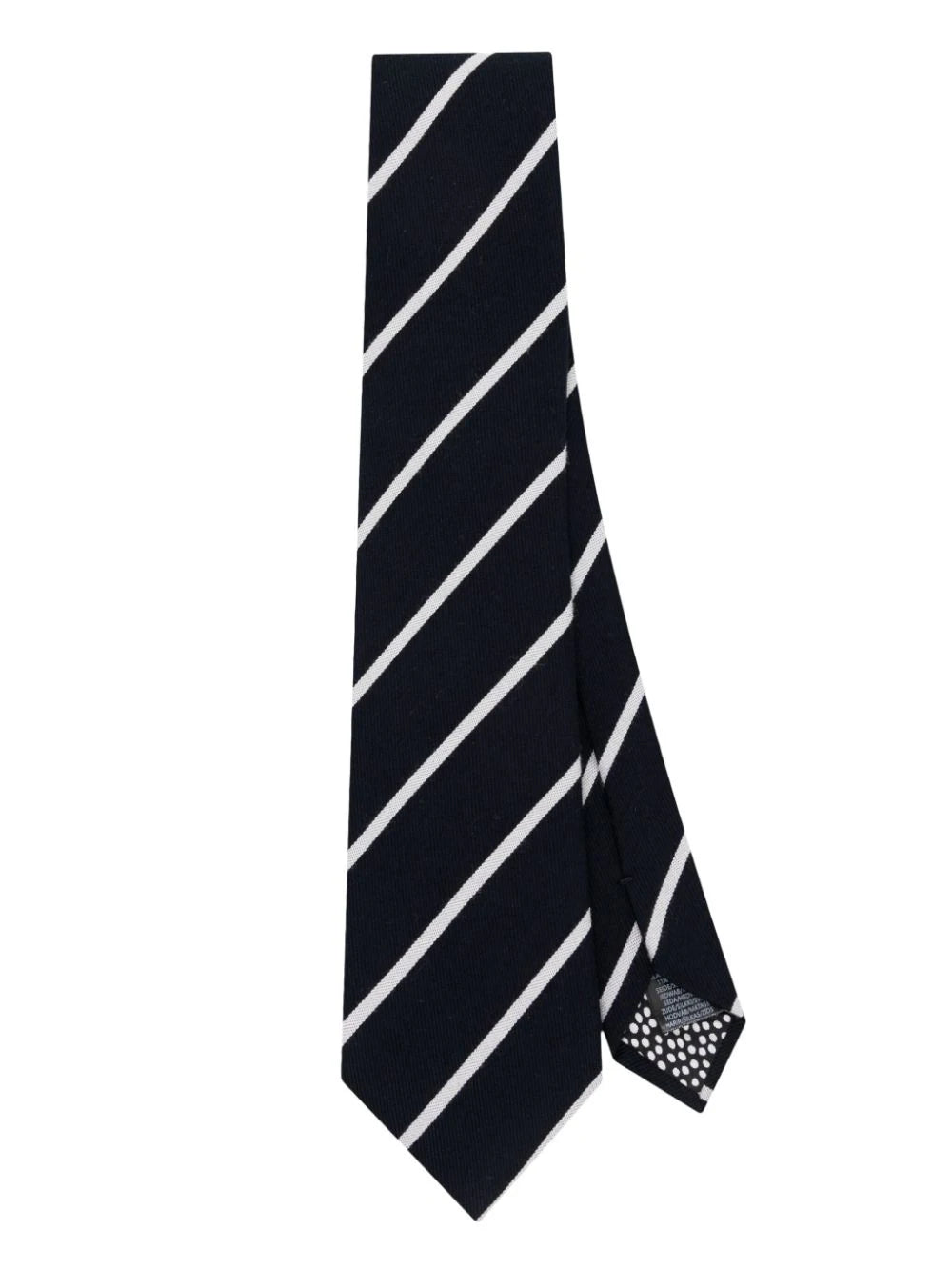 Pointed-Tip Striped Tie