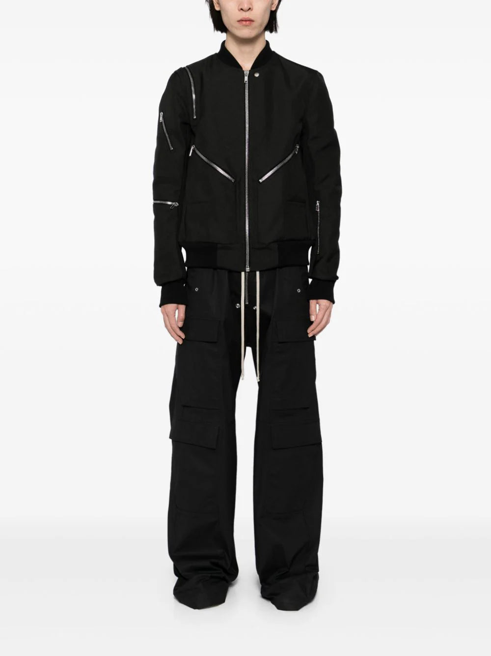 Zip-Detaining Bomber Jacket