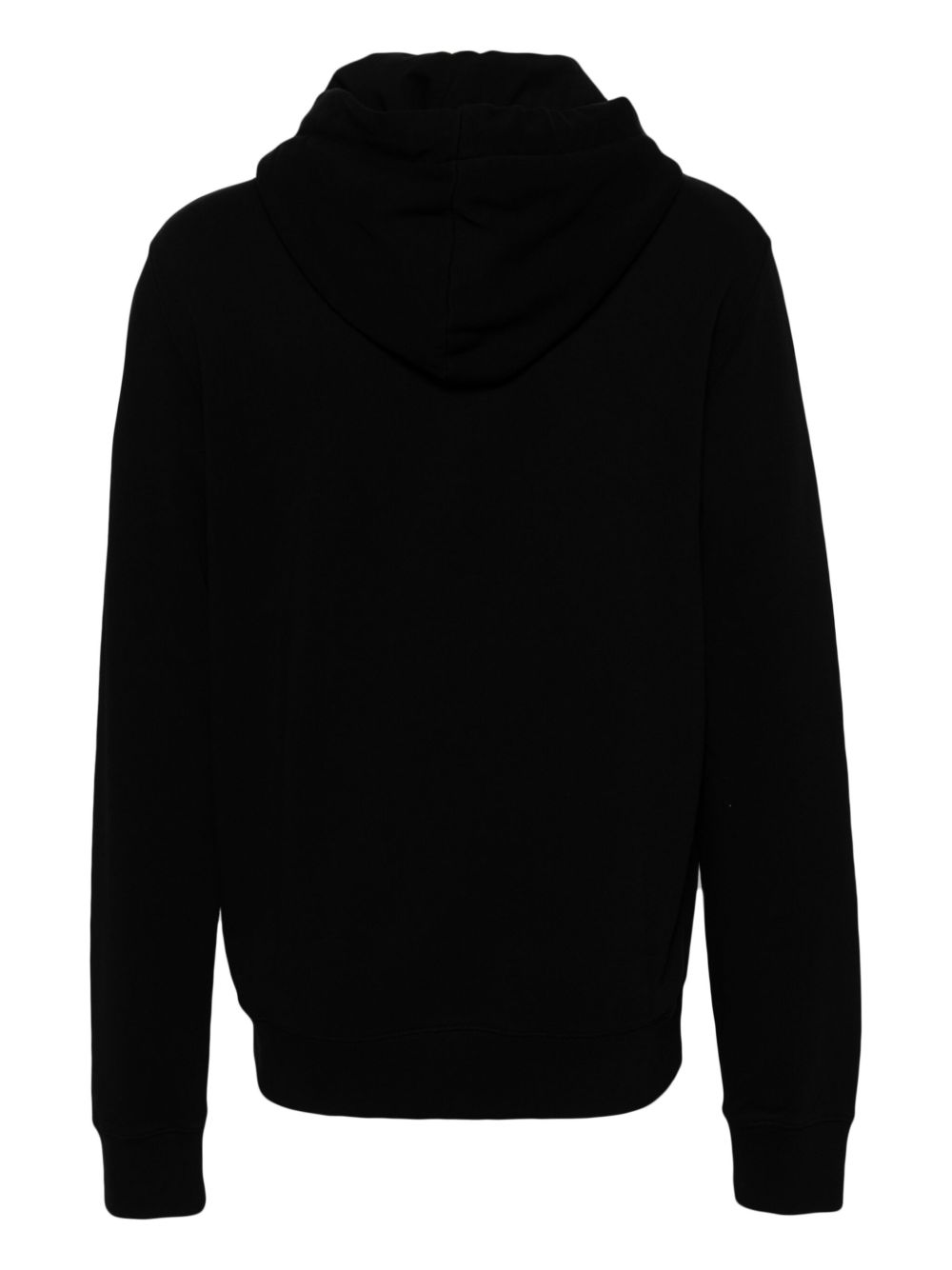 logo-embroidered hoodie