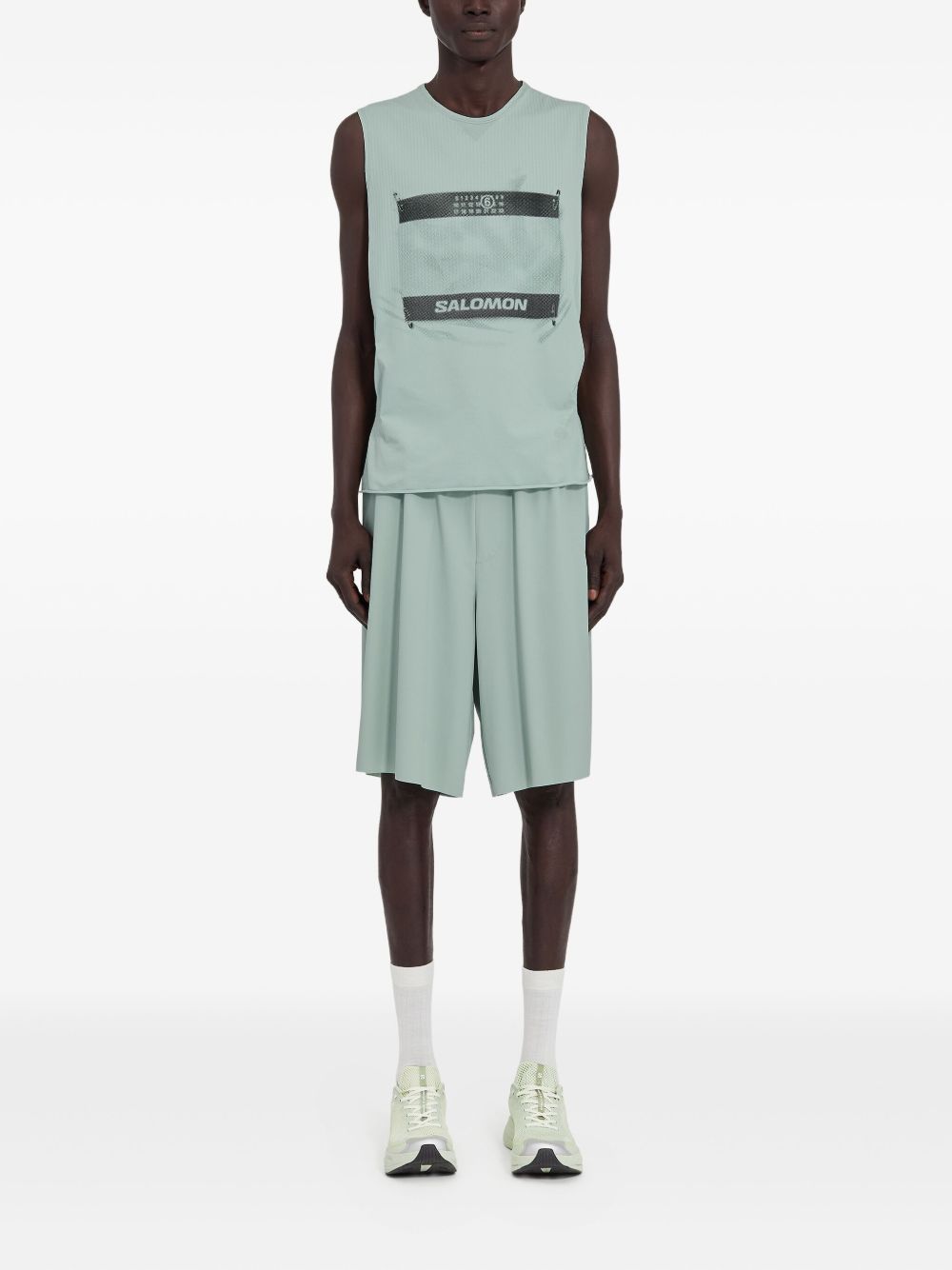 x Salomon logo-print tank top