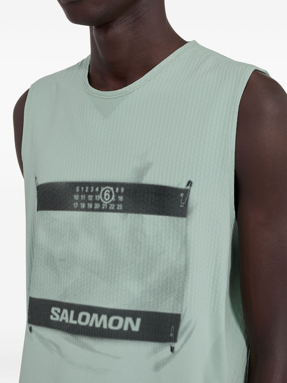 x Salomon logo-print tank top