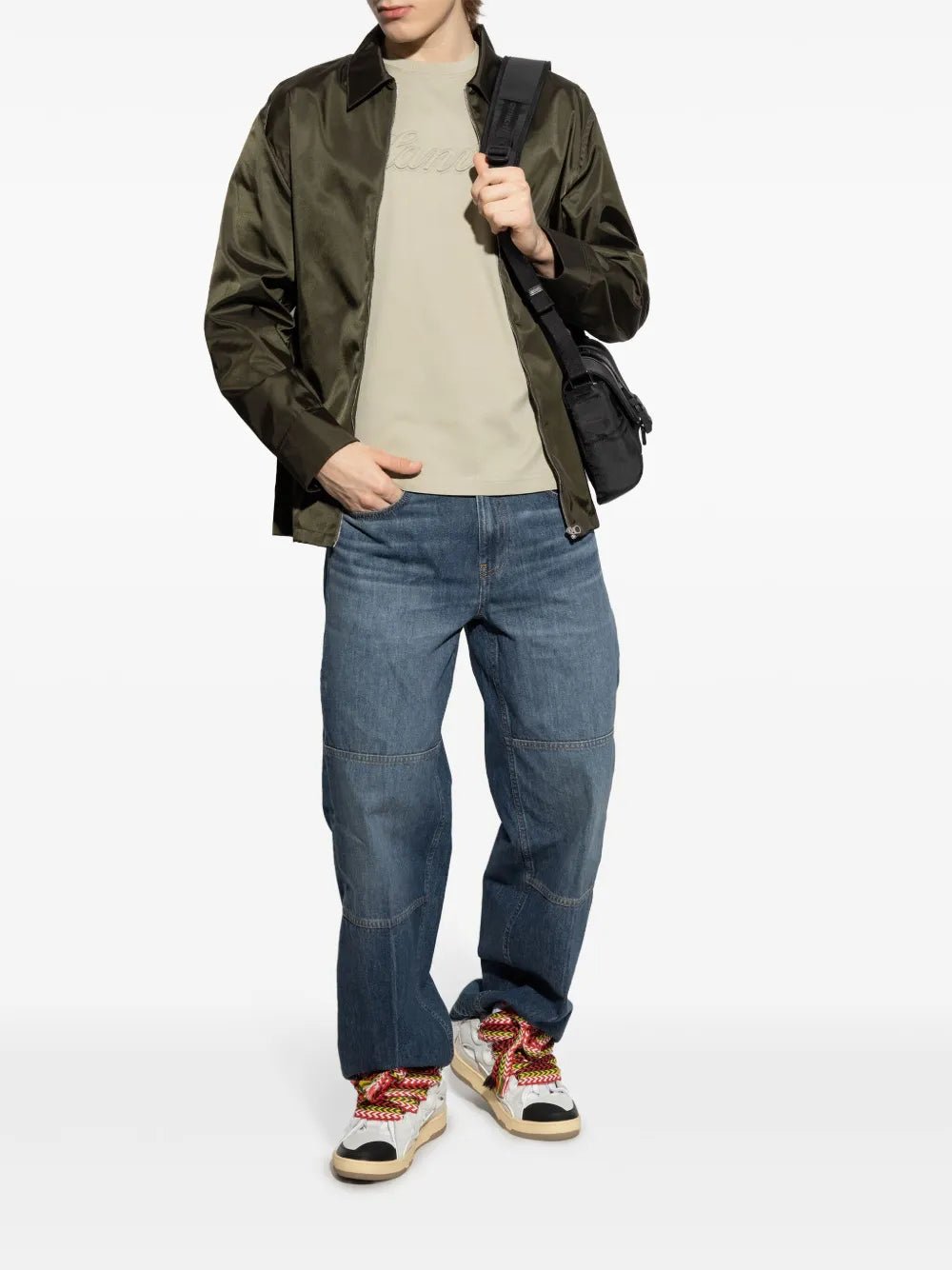 Logo-Embossed T-Shirt