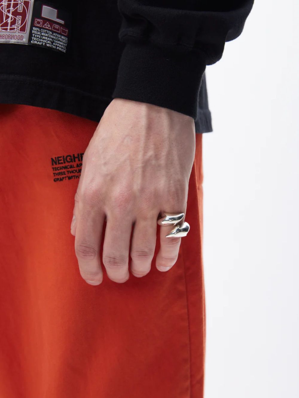 X Subware Sterling Silver Ring