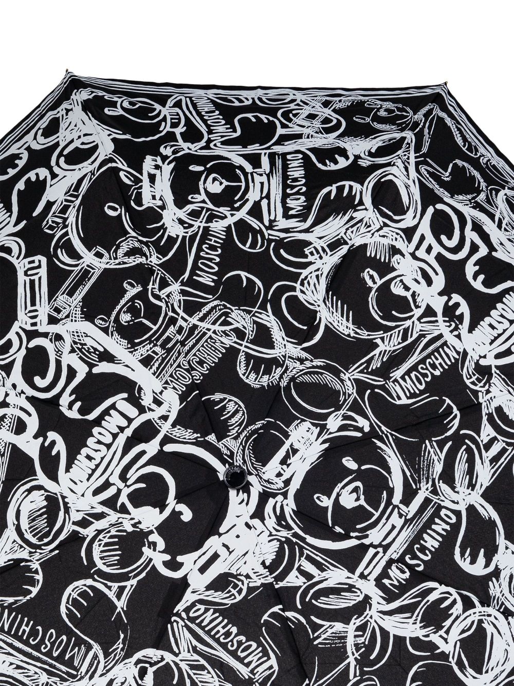 teddy bear-print umbrella