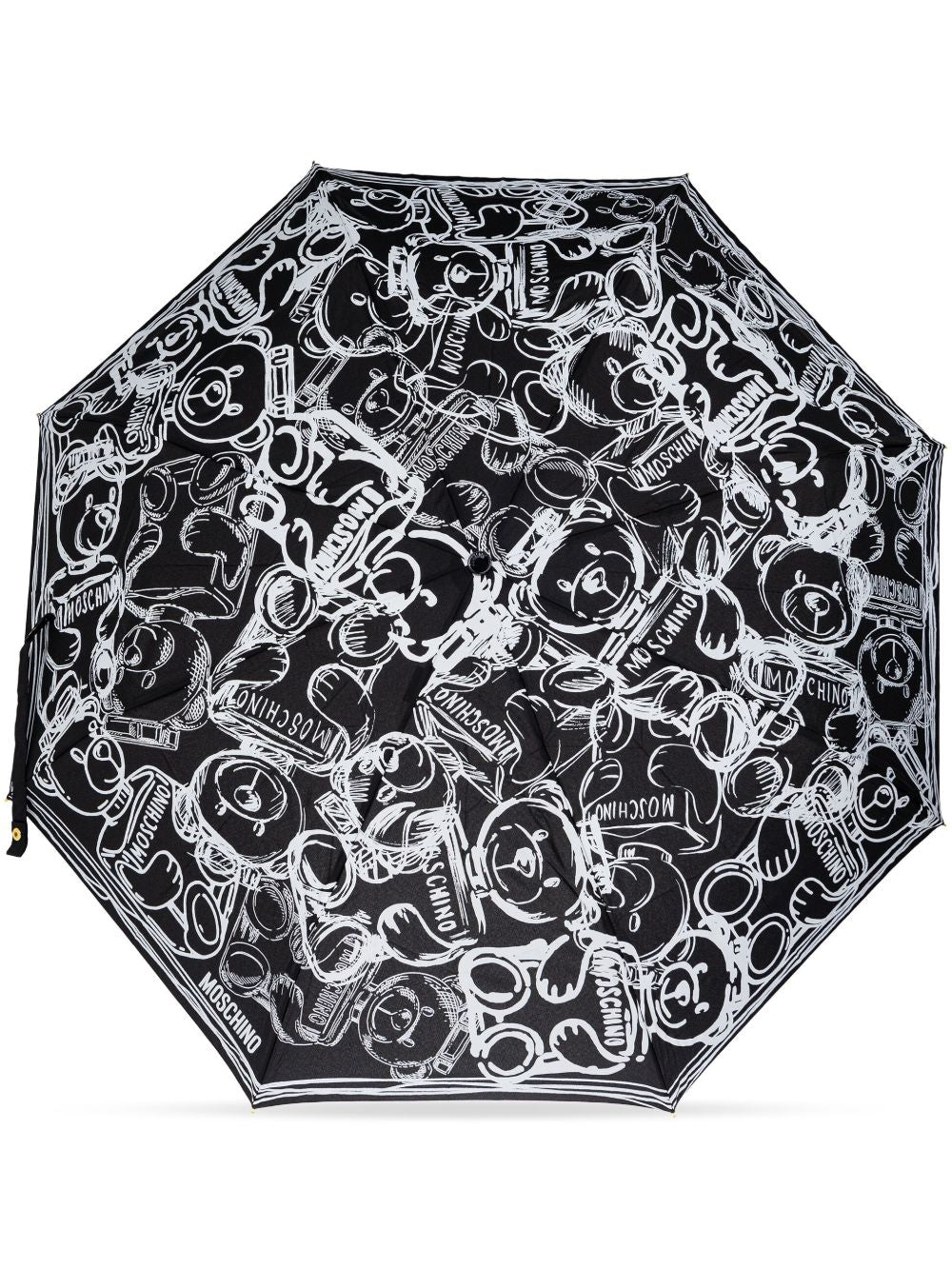 teddy bear-print umbrella