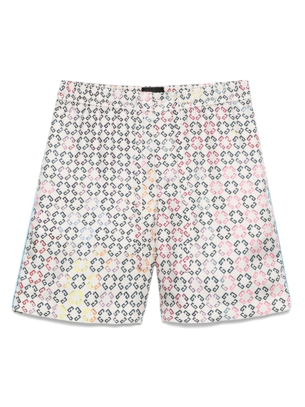 logo-print shorts