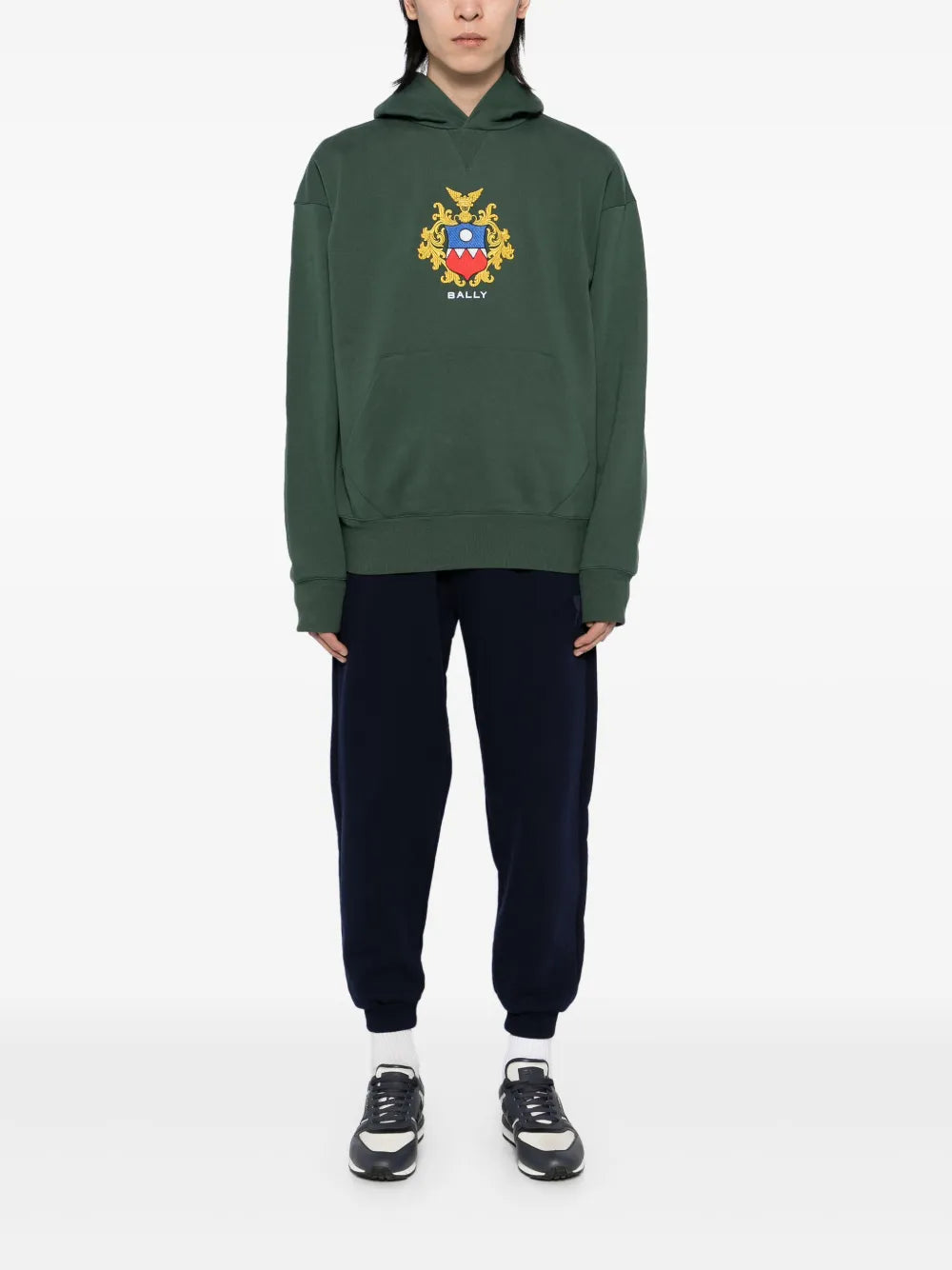 Logo-Embroidered Hoodie