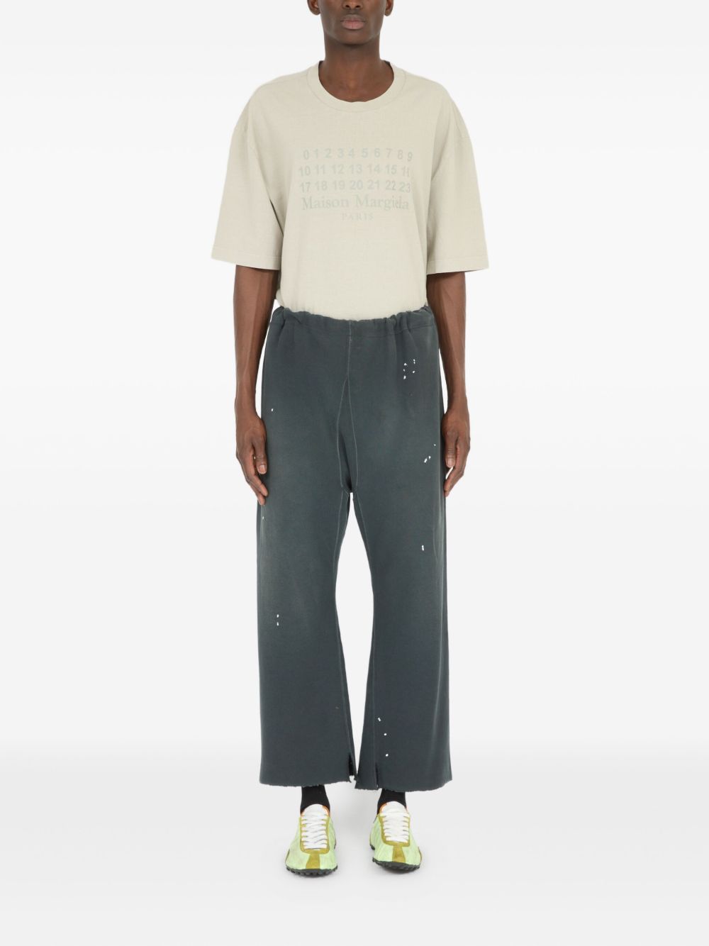 cotton track pants 