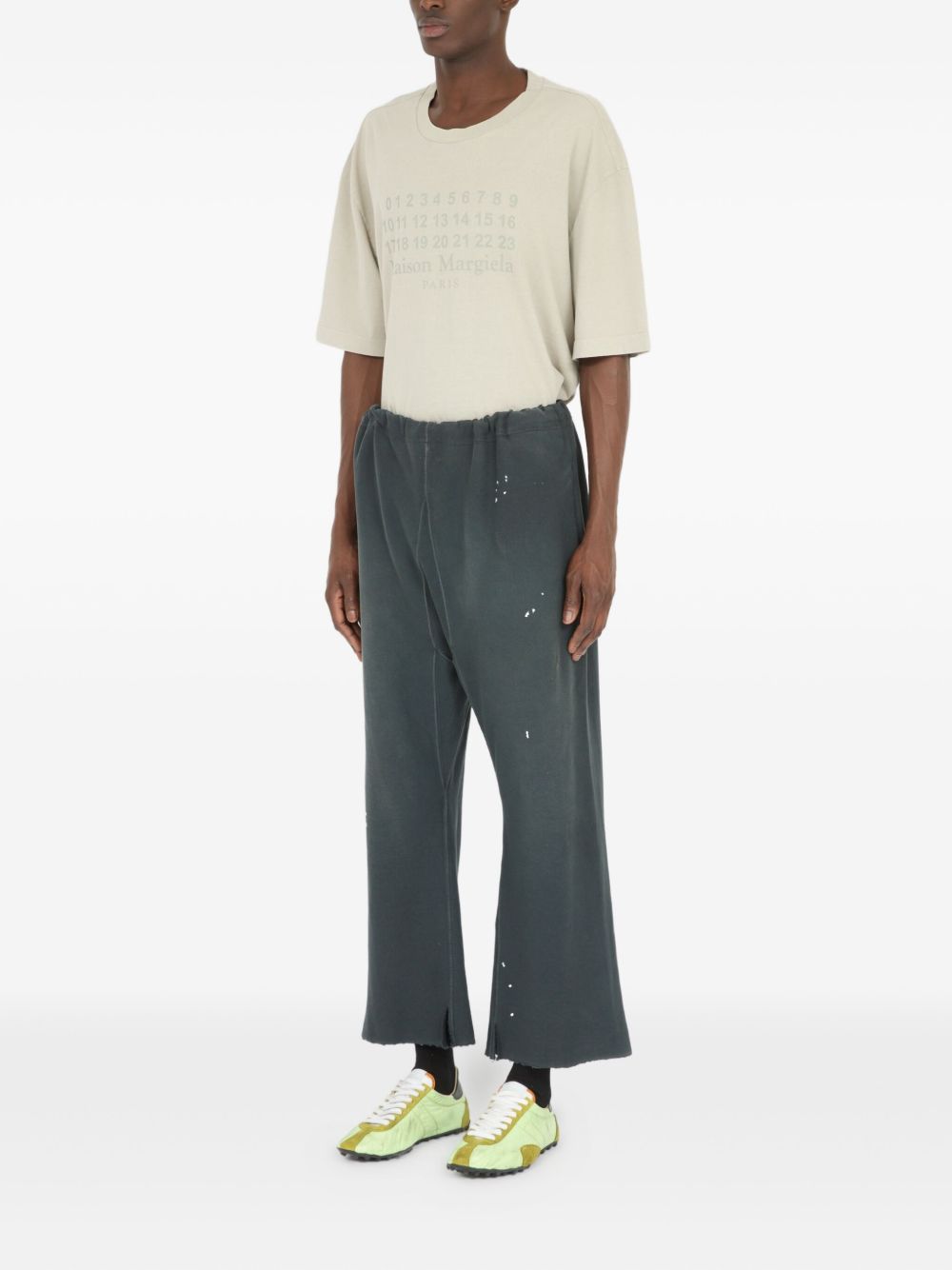cotton track pants 