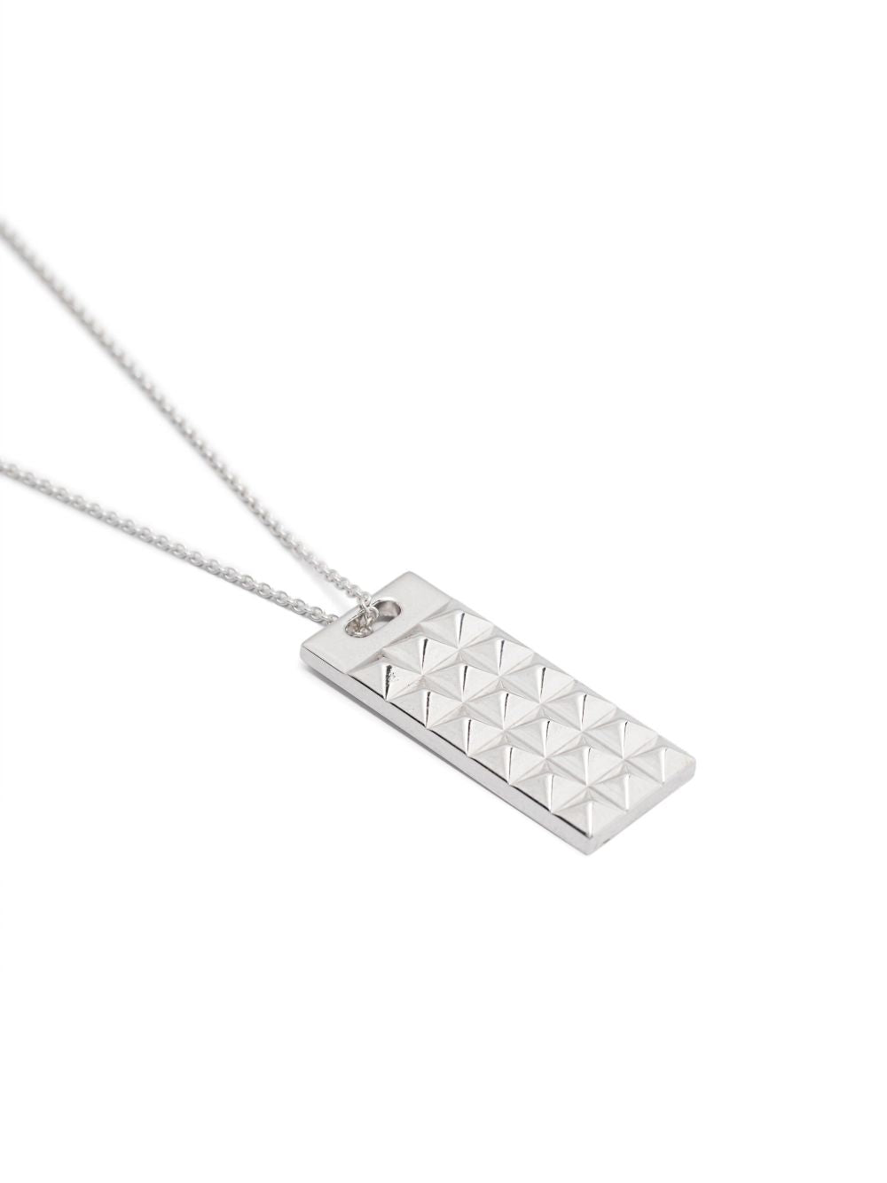 pyramid-pendant necklace