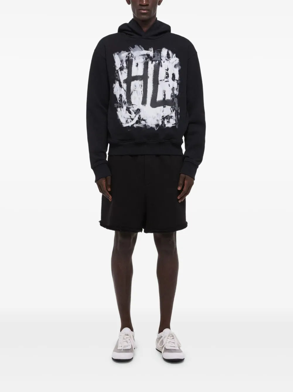 Graphic-Print Hoodie