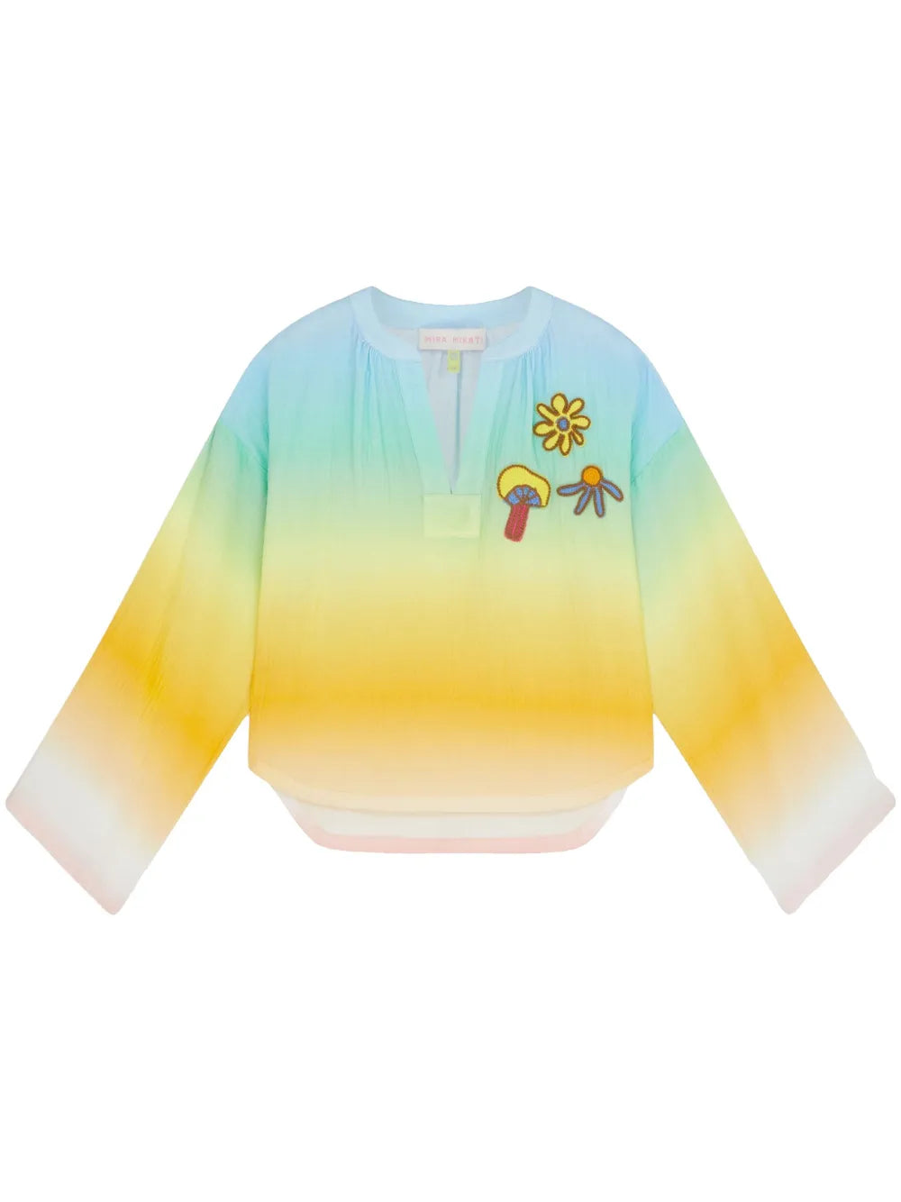 Logo-Appliqué Blouse