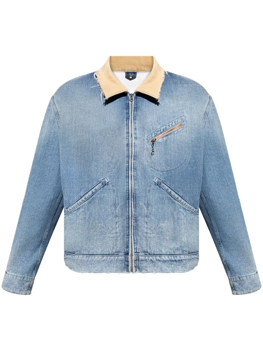 denim bomber jacket