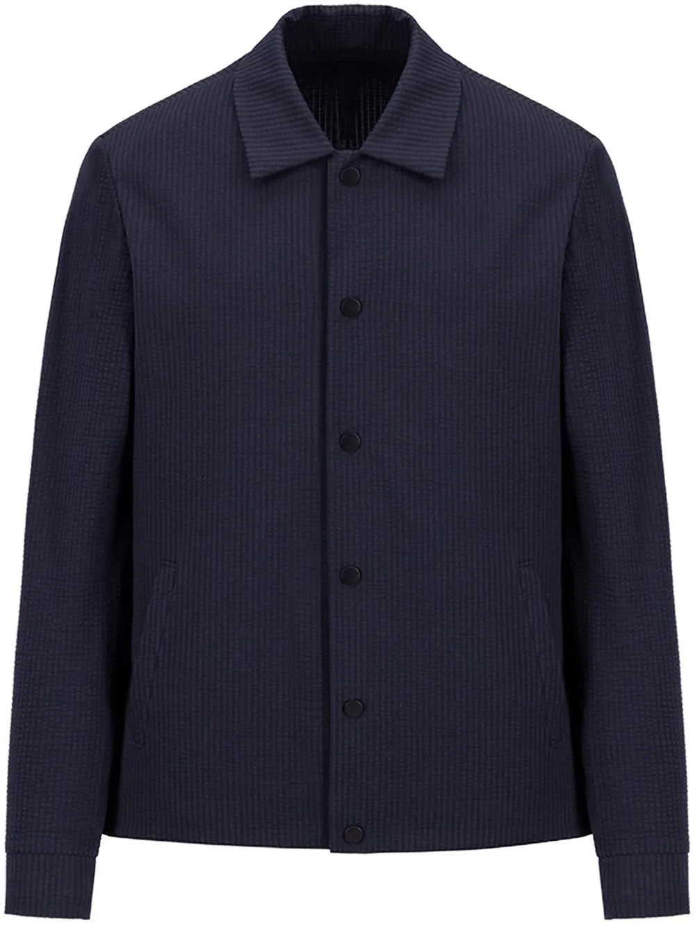 Striped Shirt Jacket