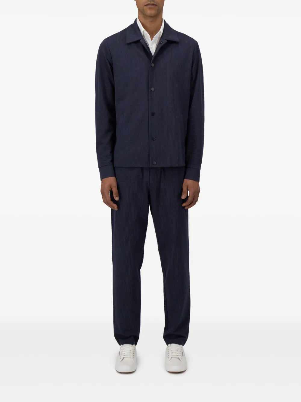 Striped Shirt Jacket