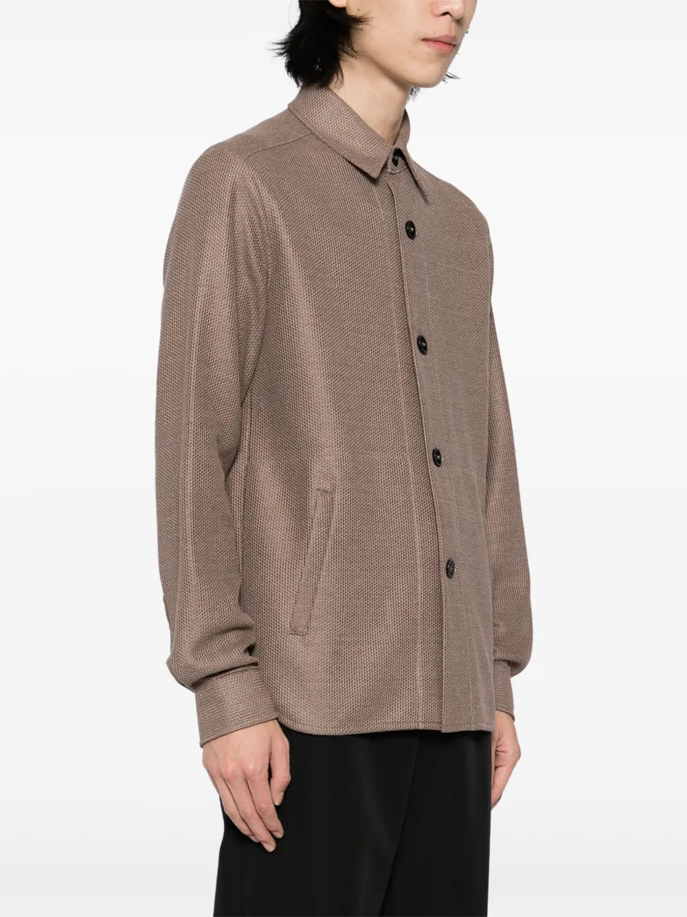 Button-Up Shirt Jacket