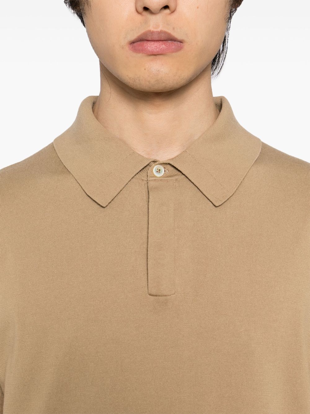 Organic-Cotton Polo Shirt