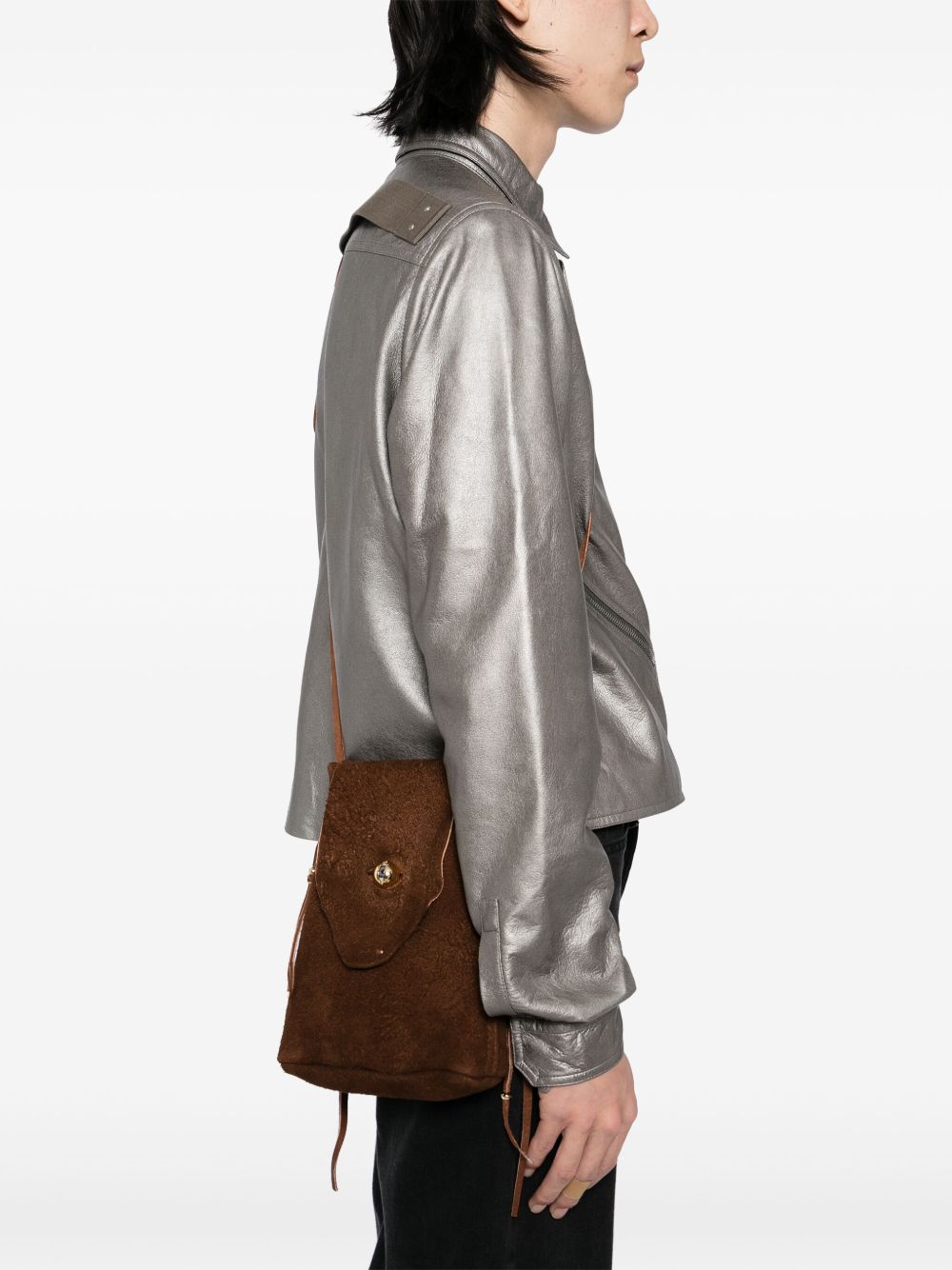 Leather Messenger Bag