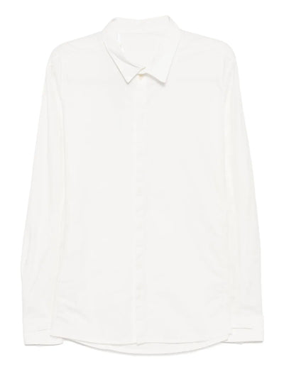 Logo Tag Cotton Shirt