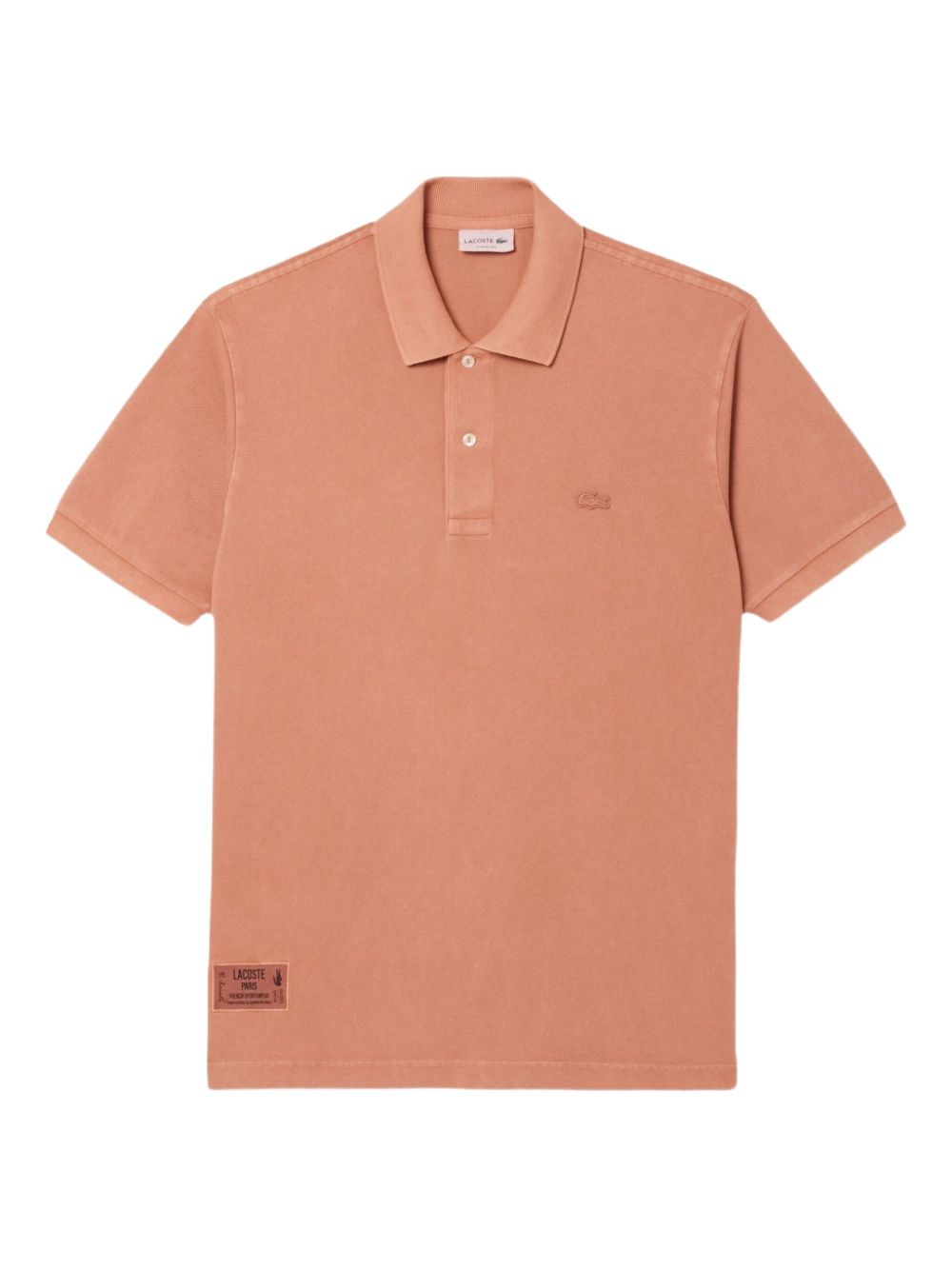 logo-embroidered polo shirt