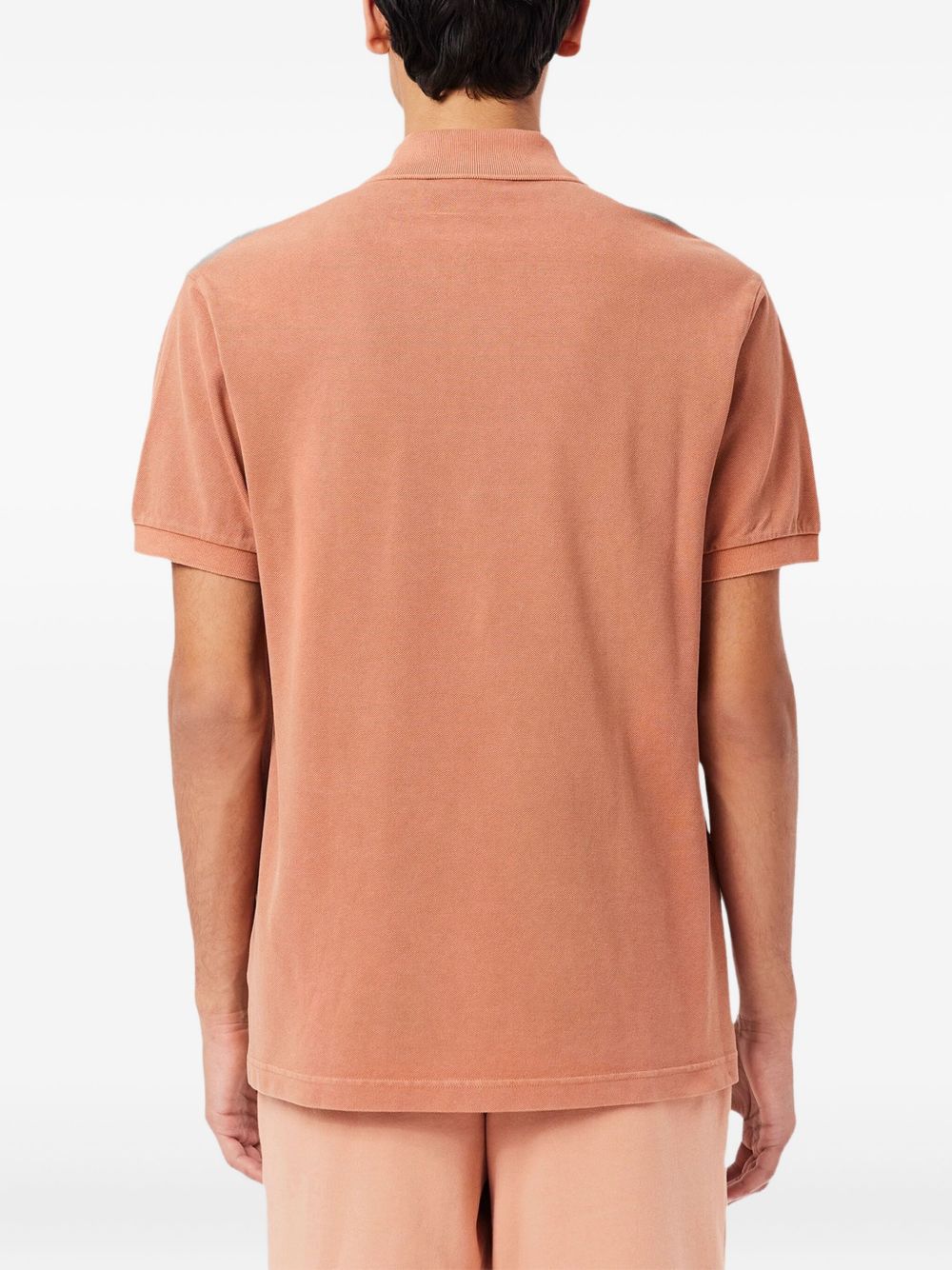 logo-embroidered polo shirt