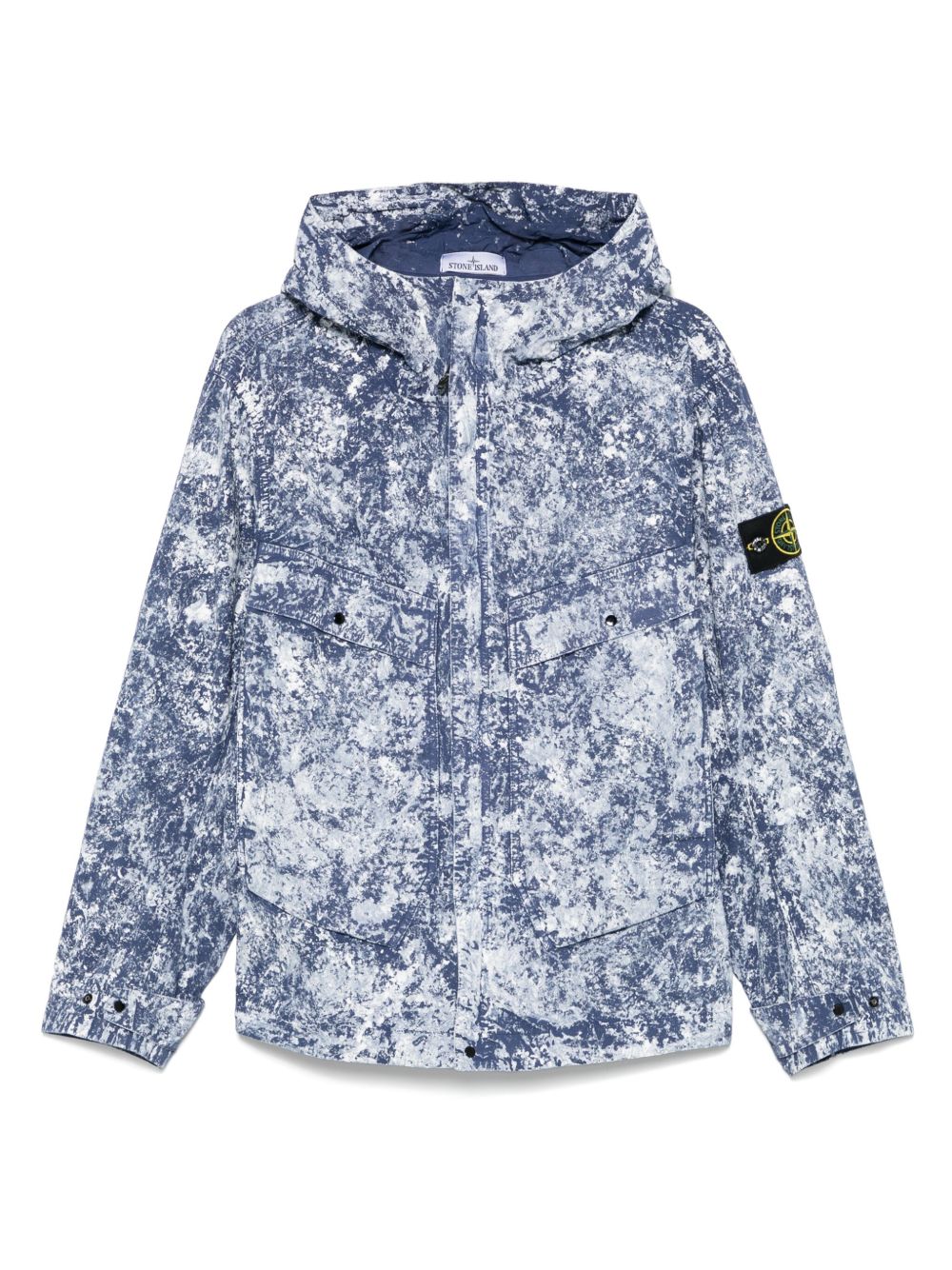 Compass-Motif Jacket