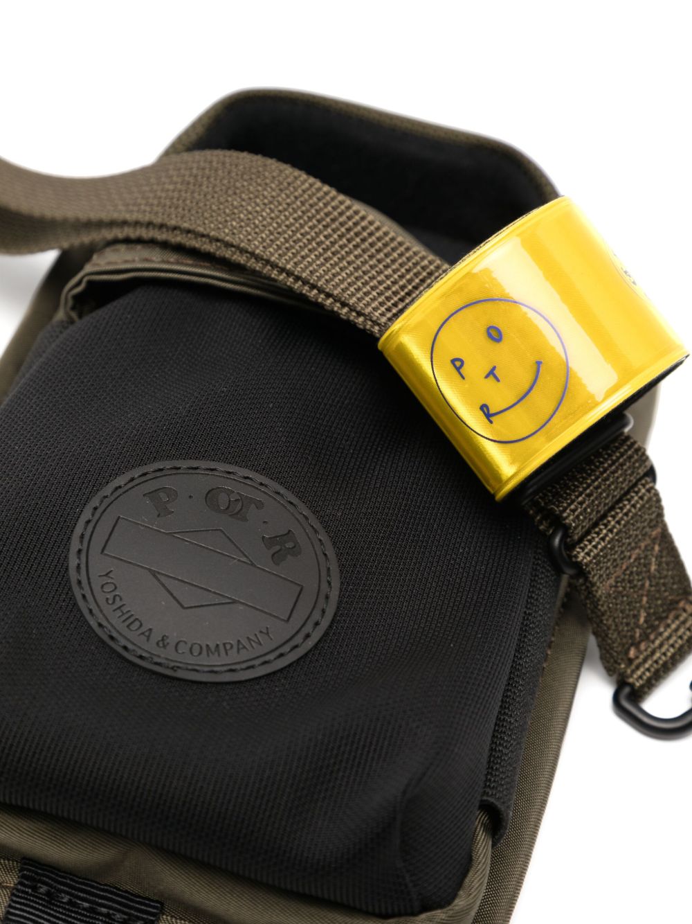 logo-patch messenger bag