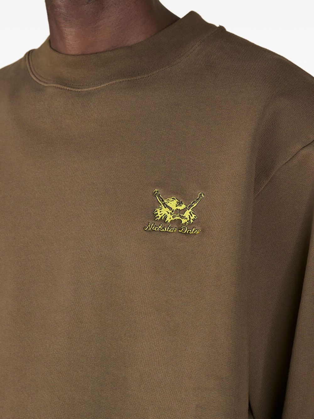 Embroidered-Logo Sweatshirt